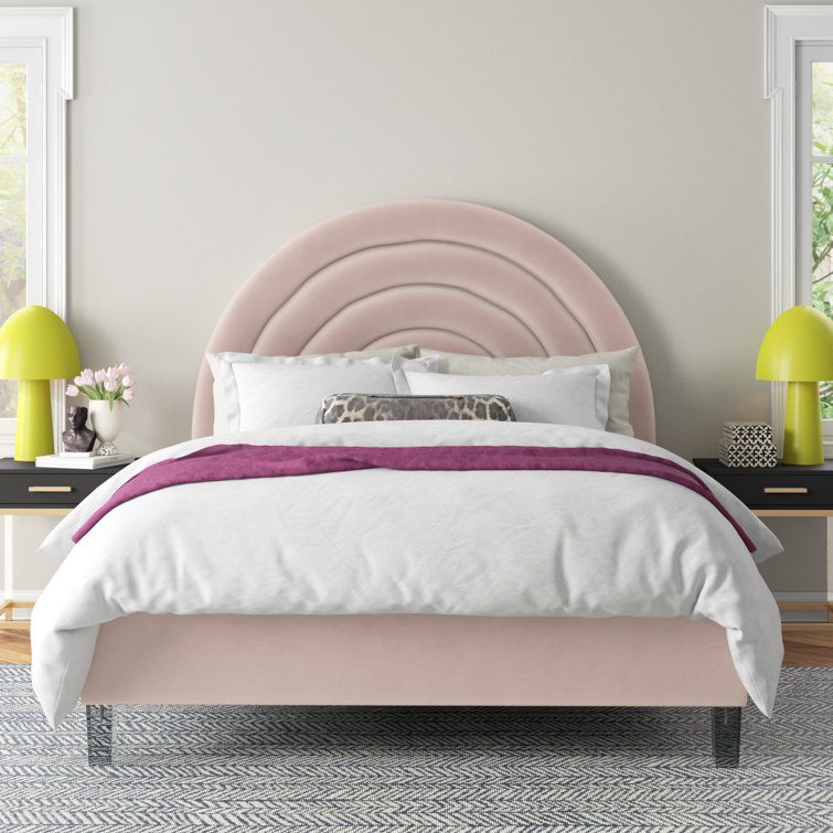 Etta Avenue™ Lucius Tufted Upholstered Low Profile Platform Bed